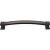 Jeffrey Alexander 160 mm Center-to-Center Brushed Oil Rubbed Bronze Square Delmar Cabinet Pull 585-160DBAC